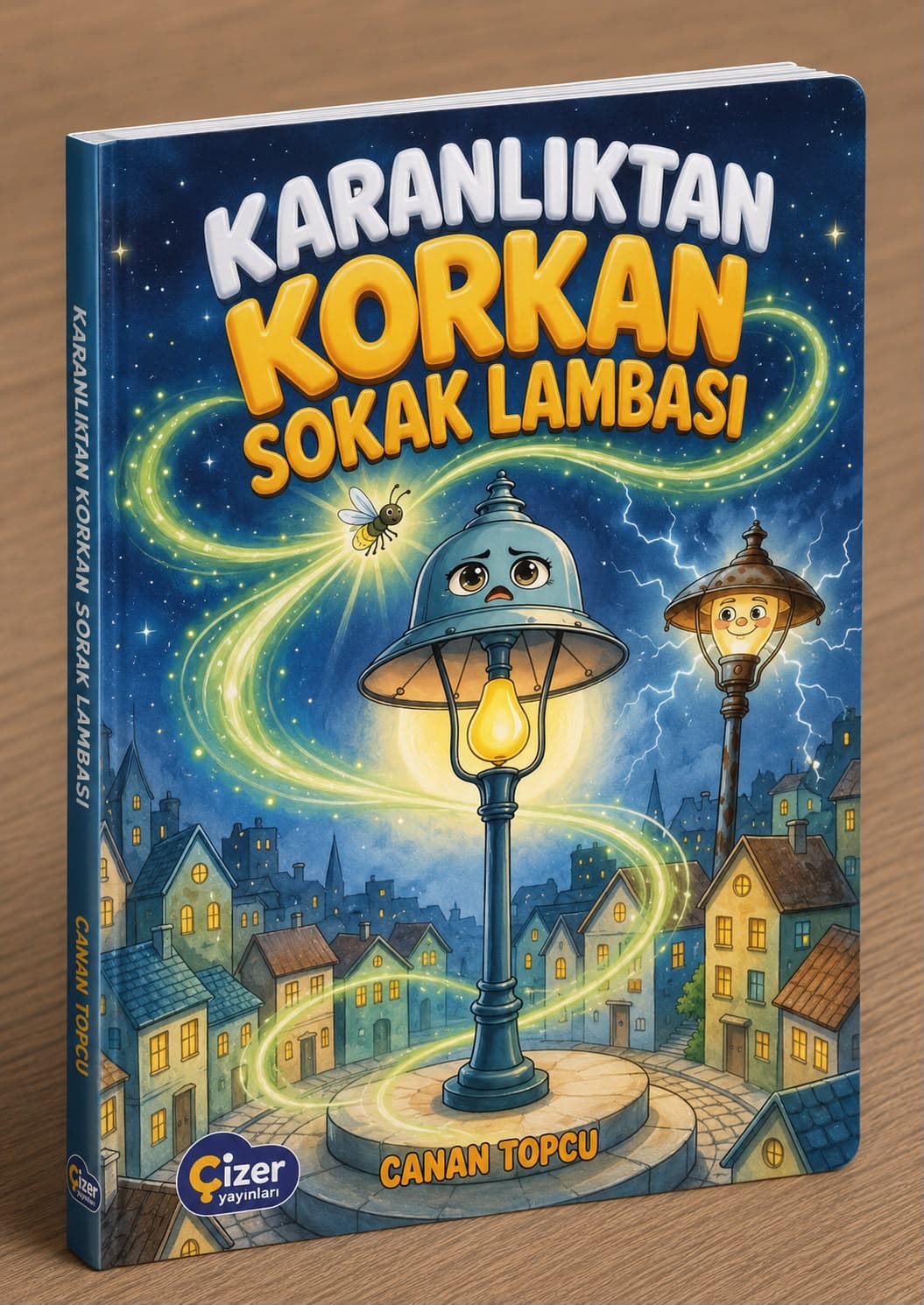 Karanlıktan Korkan Sokak Lambası — Kapak