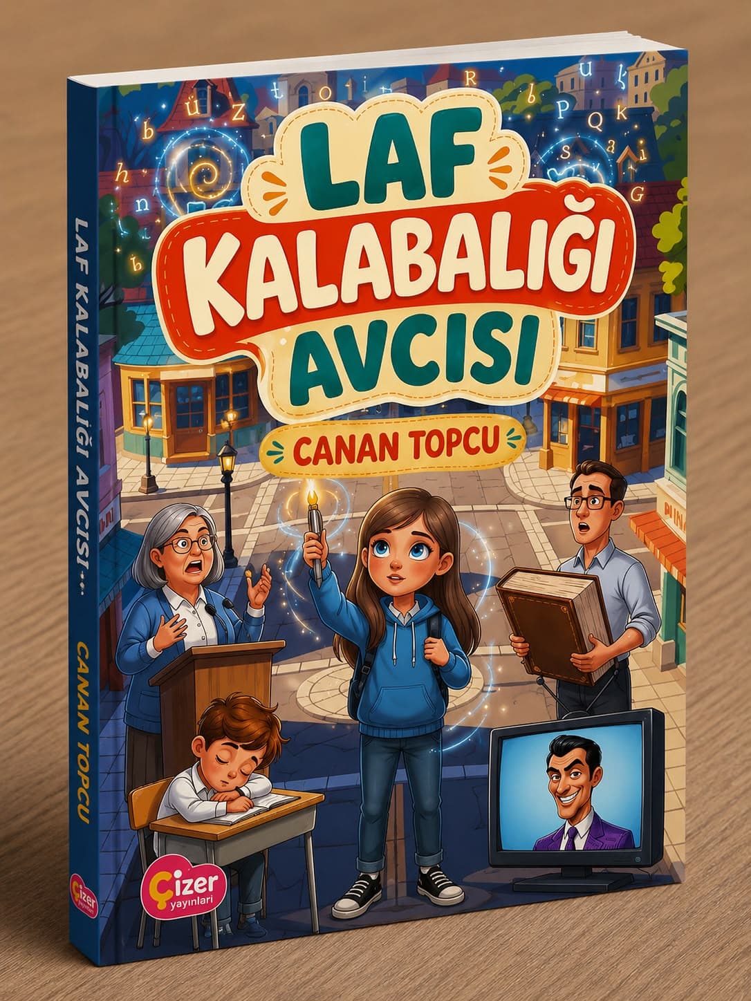 Laf Kalabalığı Avcısı — Kapak